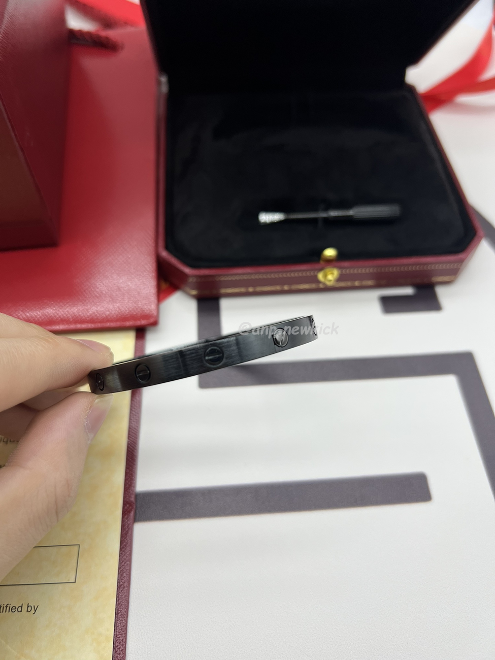 Cartier Black Warrior Bracelet (10) - www.newkick.vip